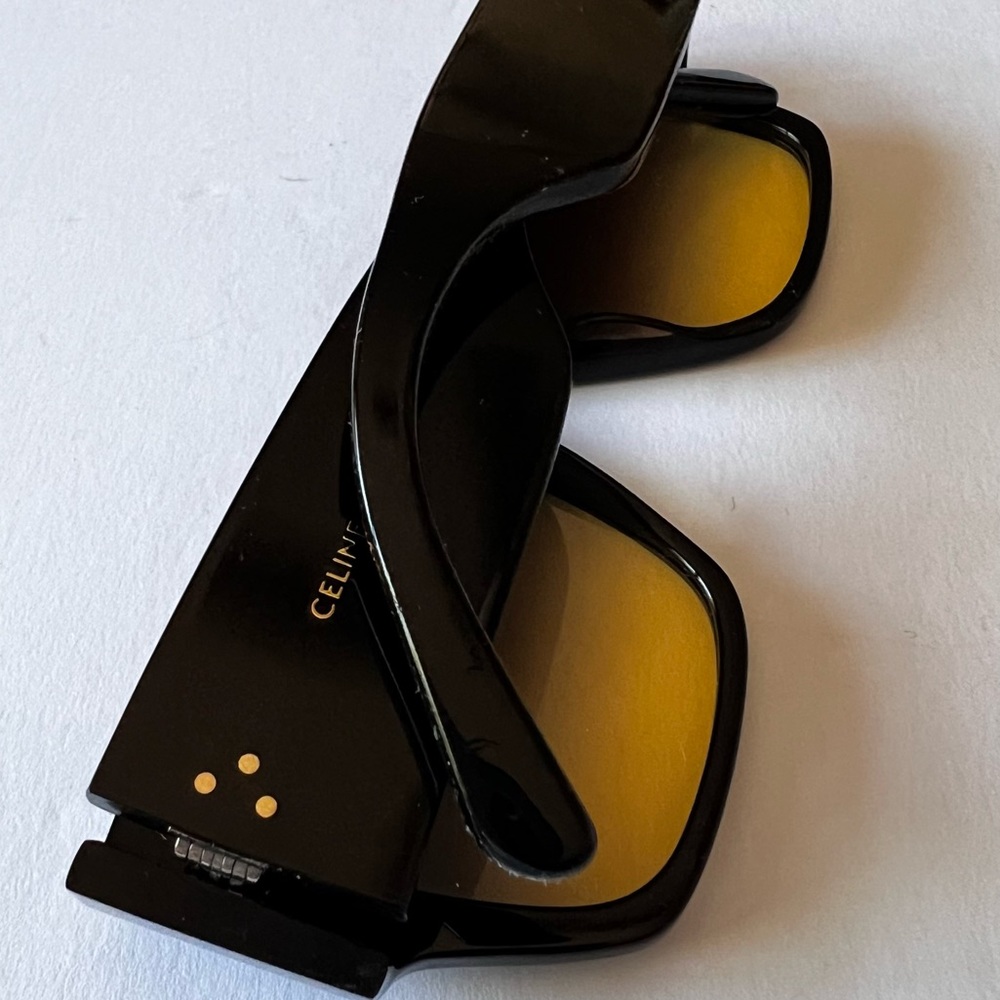 CELINE CL4056IN BLACK SUNGLASSES EUC EXCELLENT - Picture 13 of 16